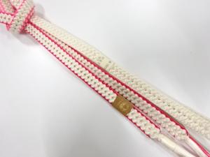 未使用品　正絹　手組帯締め